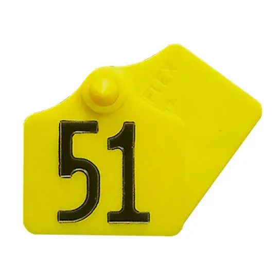 Primaflex füljelző leírással 25 db, sárga, 1-es méret