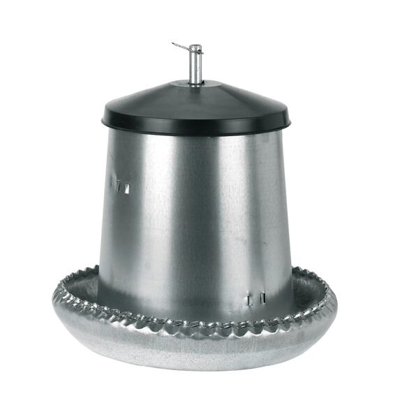 Tubusové krmítko pro kuřata 5kg závěsné pozink.