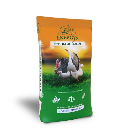 Granule brojler MIDI FORTE 25 kg