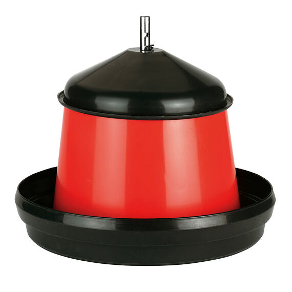 Tubusové krmítko pro kuřata bez závěsu 15l