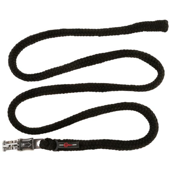 Vodítko Covalliero ClassicSoft, panic, černá, 200 cm