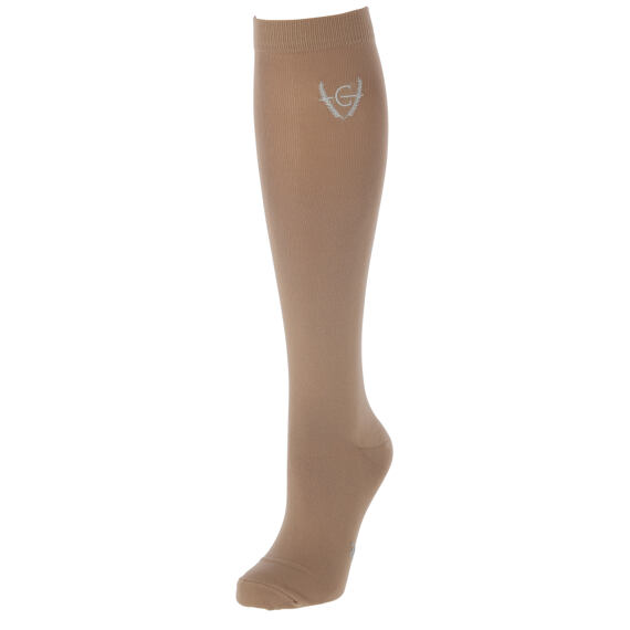 Podkolenky Competition Covalliero S/S 2022, béžová, 34-36