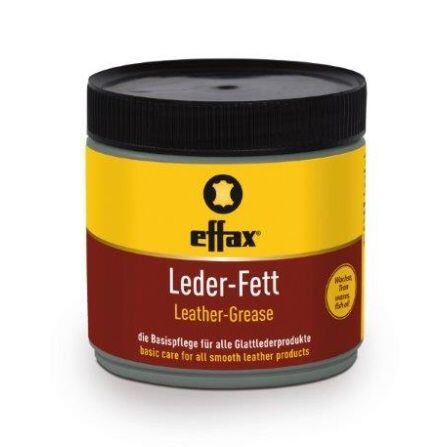 Tuk na kůži EFFAX Leather Grease, černý, 500 ml