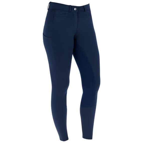 Dámské jezdecké rajtky s celokoženým sedem Covalliero S/S 2024, tmavě modrá