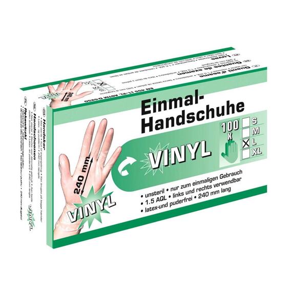 Rukavice jednorázové Vinyl, L