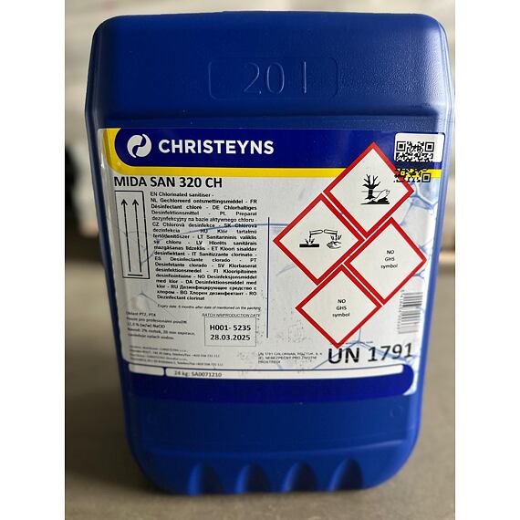 MIDA SAN 320 CH 24 kg, kanystr