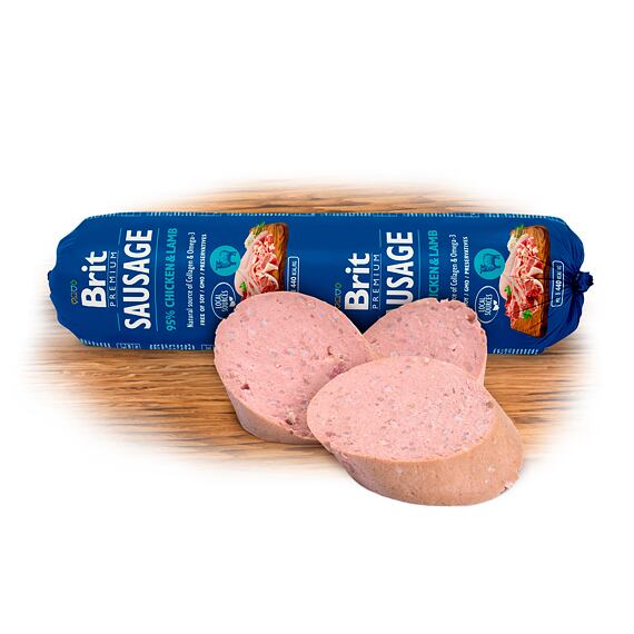 Brit Sausage Chicken & Lamb 800g