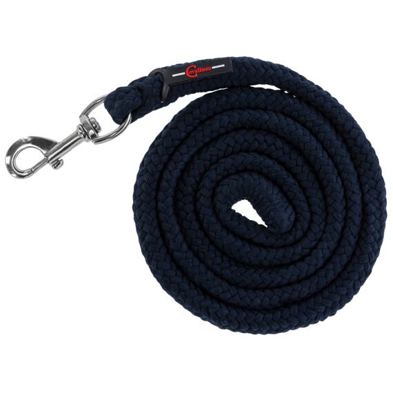 Vodítko Covalliero ClassicSoft navy, klasická karabina