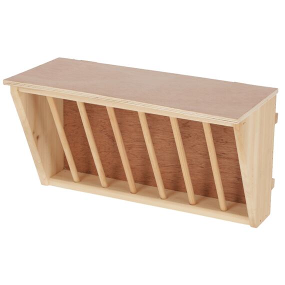 Dřevěné závěsné jesle 37x17x20  cm