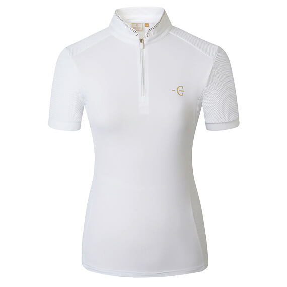 Dámské závodní tričko Covalliero S/S 2026, bílá