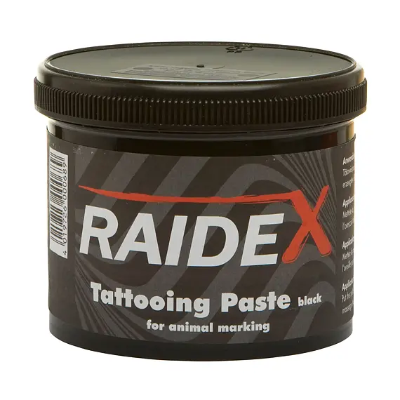RAIDEX tetováló tinta, fekete, 600 g-os pohár