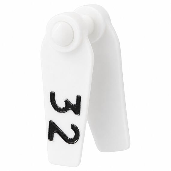 Primaflex füljelző leírással 25 db, fehér, 0-s méret