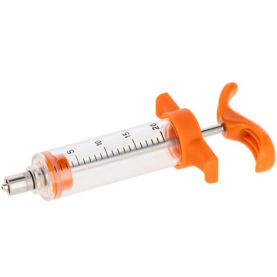 Adagoló fecskendő, nylon, Luer-Lock, 20ml