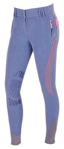 Dětské jezdecké kalhoty Bali FLEX tmavě modré