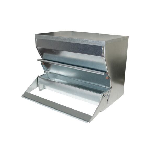 Nášlapné krmítko pro slepice jednostranné