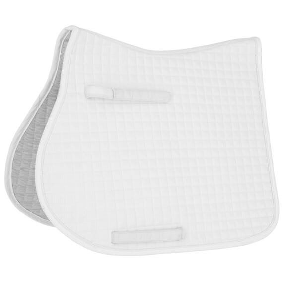 Podsedlová dečka Classic Bamboo, všestranná, bílá