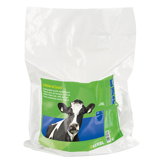 Vlhčené utěrky KERBACLEAN 800 útržků
