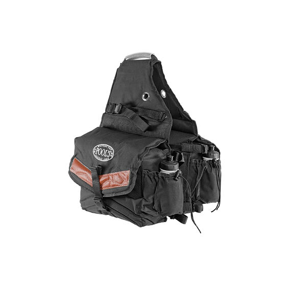 Westernové sedlové brašny 2 dílné POOL'S