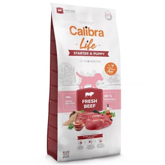 Calibra Dog Life Starter&Puppy Fresh Beef 2,5kg