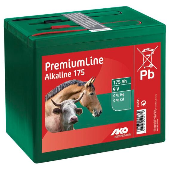 Alkalická suchá baterie 9V/175Ah