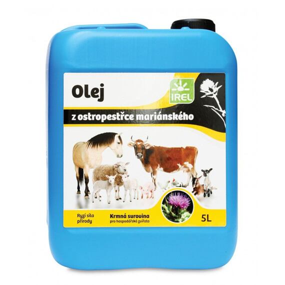Ostropestřcový olej 5l