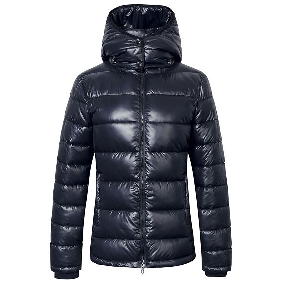 Dámská prošívaná bunda Covalliero A/W 2023, tmavě modrá, L