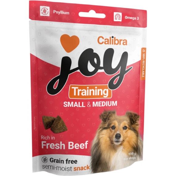 Calibra Joy Dog Training S&M Beef 150g