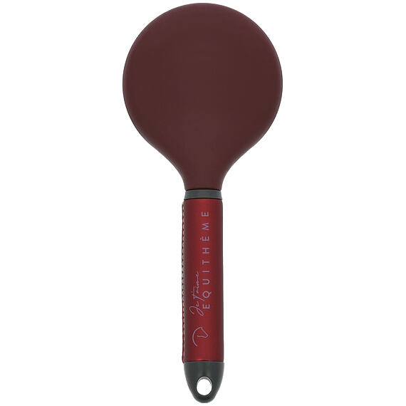 Kartáč na hřívu a ocas EQUITHEME Je t'aime, bordó