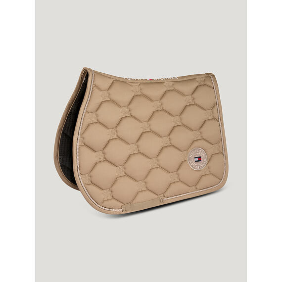 Podsedlová dečka TOMMY HILFIGER Liberty, kolekce 2025, béžová, vel. Full