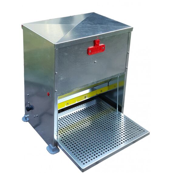 Rálépős csirkeetető 17 literes, kb. 12 kg