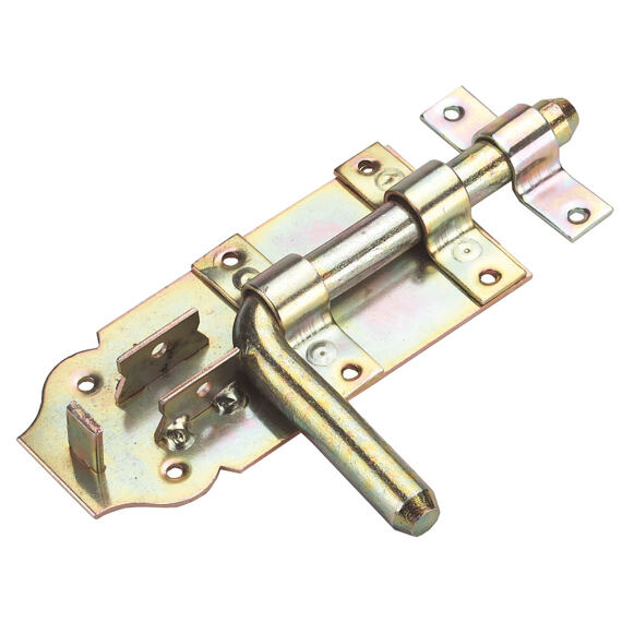 Dveřní zástrčka stájová se záklopkou proti otevření, závitový uzávěr