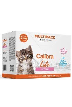 Calibra Cat Life Kitten Multipack kapsičky pro kočky 12 x 85g (EXP. 10/2025)