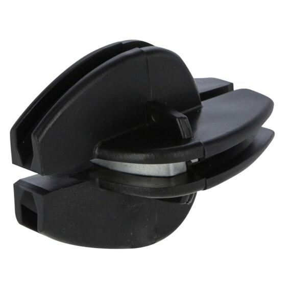 Rohový napínací izolátor s kovovou spojkou