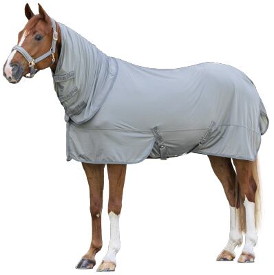 Deka proti hmyzu pro koně Covalliero S/S 2023, šedá