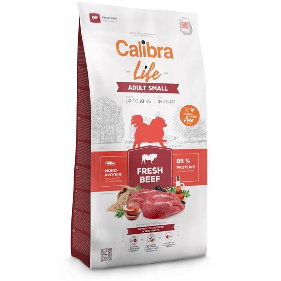 Calibra Dog Life Adult Small Fresh Beef 1,5kg (EXP. 11/2025)