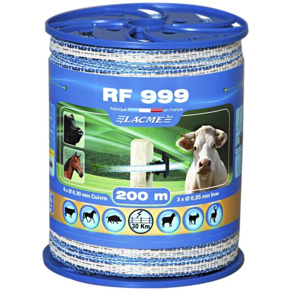 Elektrická páska RF 999  9 mm/200 m