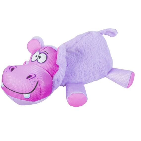 Hračka pes FRIENDS HICHAM HIPPO L plyš růžová Zolux