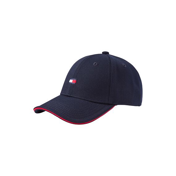 Basebalová čepice TOMMY HILFIGER Dayton, kolekce S/S 2025, modrá, vel. 58 cm