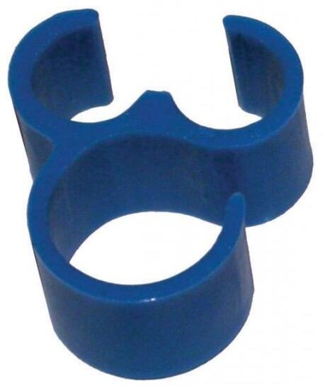 Spojka hadic 2+1 modrá