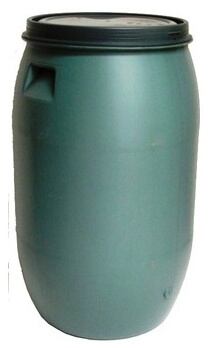 120l-es víztároló hordó fedéllel