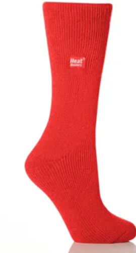 Női termo zokni HEAT HOLDERS, piros, méret: 37-41