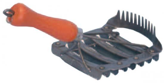 Nyolclevelű gomba fésűvel