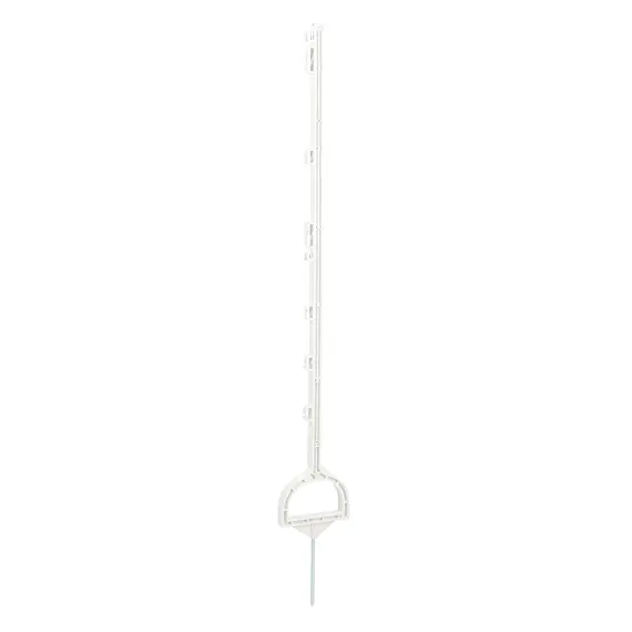 Műanyag EURO oszlop lábtartóval/fehér/114cm