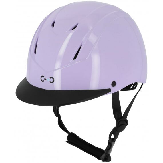 Gyerek lovaglósisak RIDING WORLD Lilac