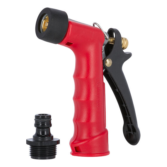 Sprcha červená na vemeno orig. GILMOUR s rychlospojkou na hadici