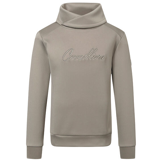 Dětská mikina se stojáčkem Covalliero S/S 2022, šedá
