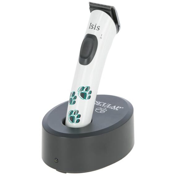 Akumulátorový stříhací strojek Aesculap Isis pro psy.