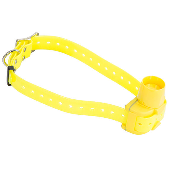 Akustický sledovací obojek Canibeep s dosahem 200 m, žlutý