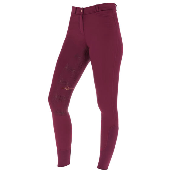 Női téli lovaglónadrág Covalliero A/W 2022, merlot