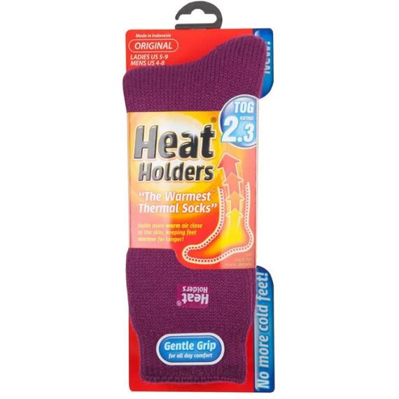 Dámské termopodkolenky HEAT HOLDERS fialové, vel. 37-42